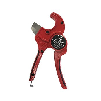 AmPro T15918 PVC Pipe Cutter 42mm Capacity with Adaptor