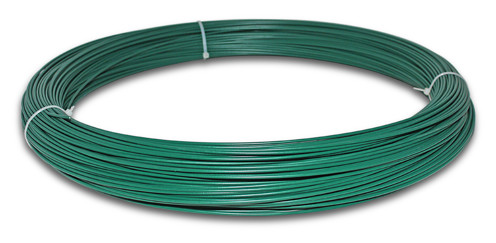 Elecsupp Elmark PVC Covered Catenary Wire 2.6mm 5kg Green Approx 190m