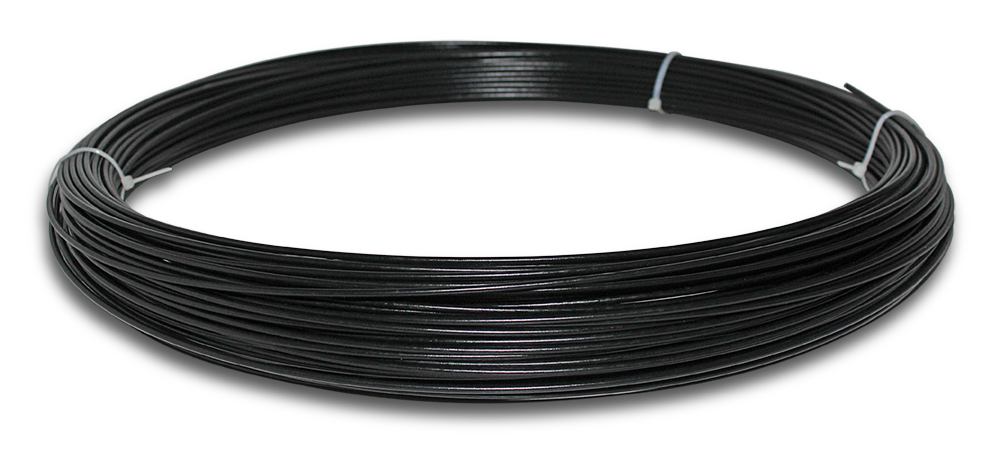 Elecsupp Elmark PVC Covered Catenary Wire 3.2mm 5kg Black Approx 190m