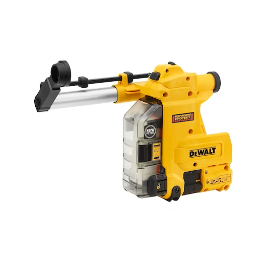 DeWalt 18V XR Cordless Rotary Hammer Dust Extraction System SDS Plus