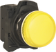 PILOT LIGHT 22.5mm PLASTIC LED 240V AC YELLOW