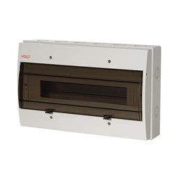 Volt 12 Way Distribution Board Surface Mounted IP55