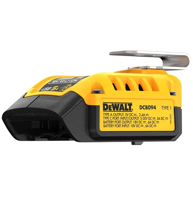 DeWalt 18V XR USB-C Charger Kit