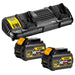 DeWalt XR FlexVolt Battery & Charger Starter Pack 6AH