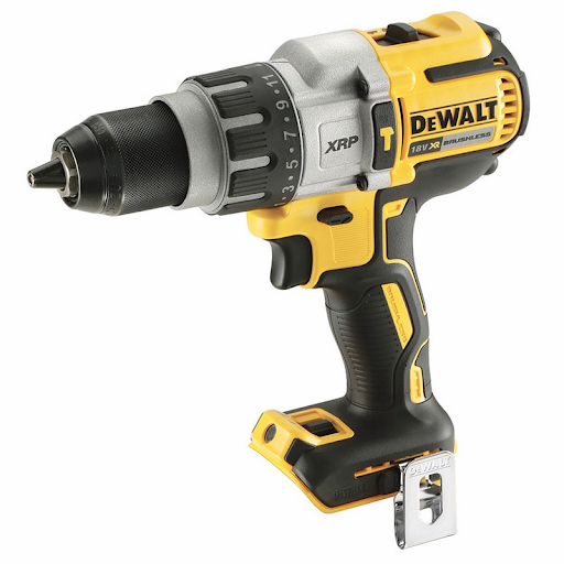 DeWalt 18V XR Li-Ion 820 UWO Brushless XRP 3 Speed Hammer Drill/Driver - Bare Unit