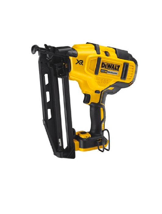 DeWalt 18V XR Li-Ion Brushless 16Ga Finishing Nailer - Bare Unit (Sequential Only)