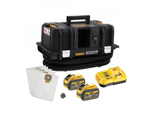 DeWalt 54V XR FlexVolt M Class Dust Extractor â€“ 6Ah Kit