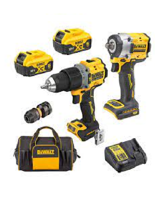 DeWalt 18V XR 2 Piece Kit - 5.0Ah