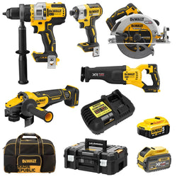 DeWalt 18V XR With FlexVolt Advantage 5Pc Combination Kit - 5.0Ah/6.0Ah