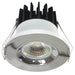 PROLUX LIGHT DOWNLIGHT 10W RECESS FIRE RATED CHROME 3K 90X71