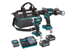 Makita XGT 2PC TD001+HP001 2.5Ah Box