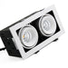 PROLUX LIGHT DOWNLIGHT 2X9W TILT RECESSED WHITE 3K 200X110X105