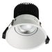 PROLUX LIGHT DOWNLIGHT 13W TILT RECESS CUT OUT 90 WHTIE 3K 100X94