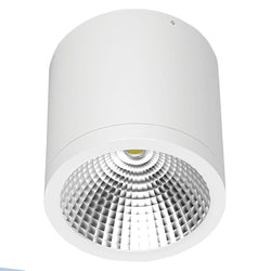 PROLUX LIGHT OUTDOOR CEILING 15W ALUMINIUM WHITE IP54 3K 90X100