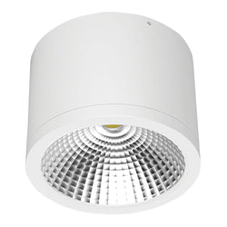 PROLUX LIGHT OUTDOOR CEILING 25W ALUMINIUM WHITE IP54 3K 120X108