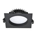 PROLUX LIGHT DOWNLIGHT 13W RECESS CUTOUT 90 BLACK 3K 110X110X45