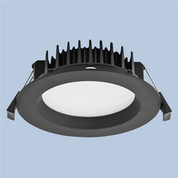 Prolux 25W Led Downlight CCT Recessed Black