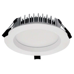 PROLUX LIGHT RECESS 25W CUT OUT 165 DIA WHITE 4K 190X55 DOWNLIGHT