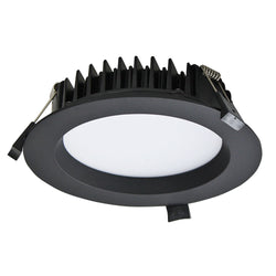 PROLUX LIGHT DOWNLIGHT 13W RECESS CUTOUT 140 BLACK 3K 170X55