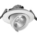 PROLUX LIGHT DOWNLIGHT 10W TILT RECESS CUTOUT 85 WHITE 3K 96X70