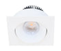 Hugo 9W Tilt Square Downlight Black