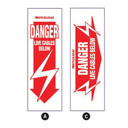 Firstflex DANGER SIGN - HORIZONTAL