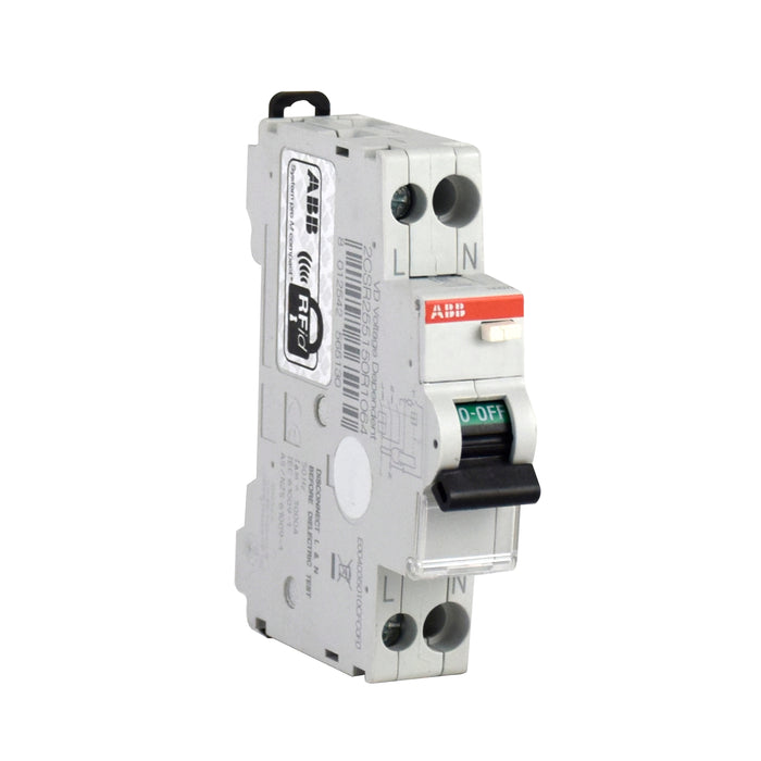 Abb RCBO,6kA,1P+N,A,C10,10mA