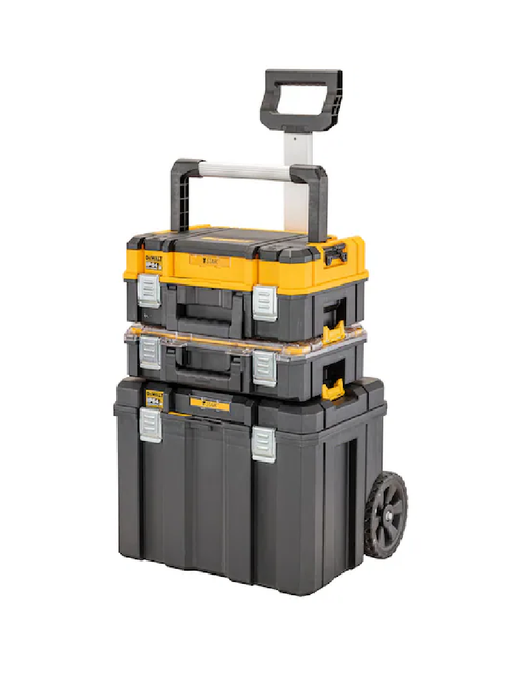 Dewalt TSTAK IP54 3-in-1 Combo Mobile Stackable Storage Tool Box System