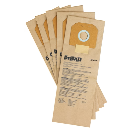 DeWalt Paper Dust Bag (5 Pack)