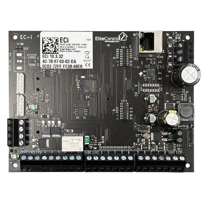 Arrowhead Infinity Series Control Panel With Onboard Ethernet (Includes Resistors & Battery Leads)