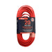 Altona 20mtr Xtra H/D 15A 1,5mm Ext. Lead with Neon - Red