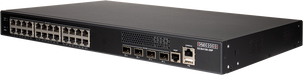 CDL Edgecore 24 Port Managed L2+/L3 Lite PoE Gigabit Ethernet Switch with 4 x SFP+ 10G Uplink Ports