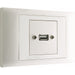 Legrand HPM EC USB TYPE A FEMALE OUTLET WE