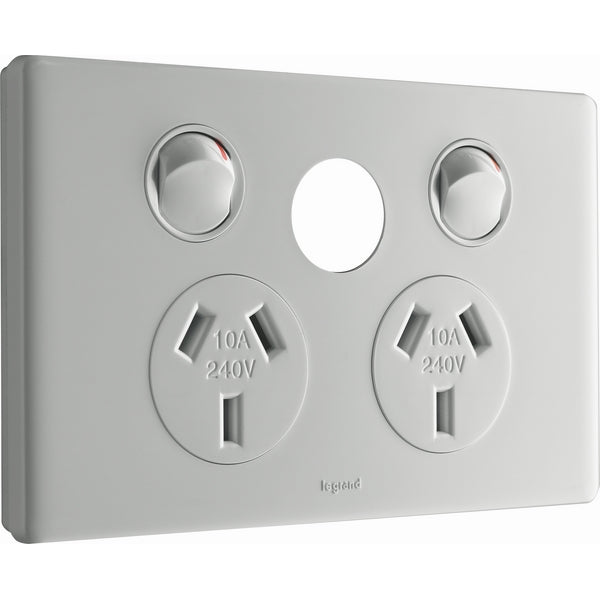 Excel Life Legrand Double outlet ED 10A & x/f WE