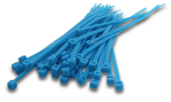 Elecsupp Elmark Cable Tie 100x2.5mm Blue 100pk