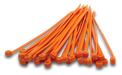 Elecsupp Elmark Cable Tie 100x2.5mm Orange 100pk