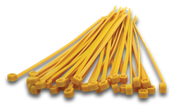 Elecsupp Elmark Cable Tie 200x3.2mm Yellow 100pk