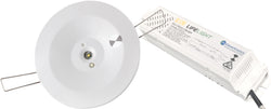 Clevertronics Economy Lithium Lifelight, LED Recessed, 95mm Round, White