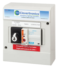 Clevertronics Emergency testing unit, 4pole, Key Operated