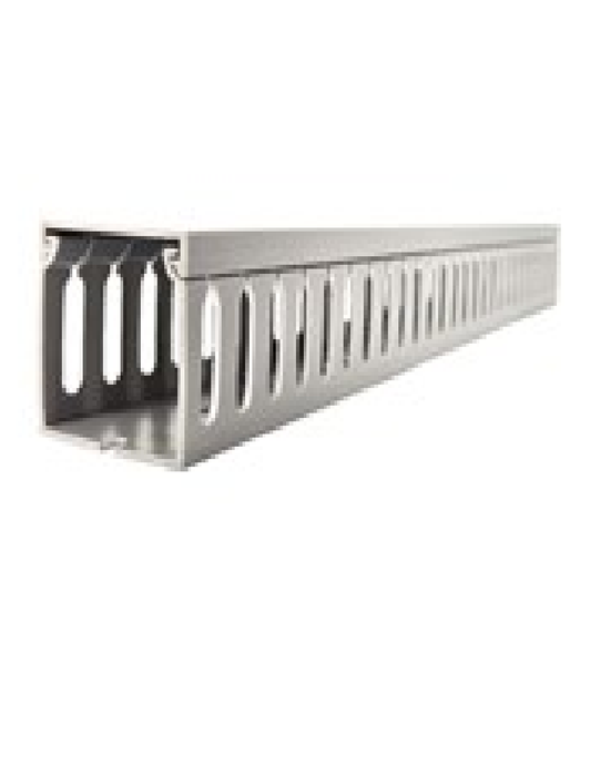 Elecsupp Elmark Trunking Open Slot 50X50 Grey 1.7Mtr