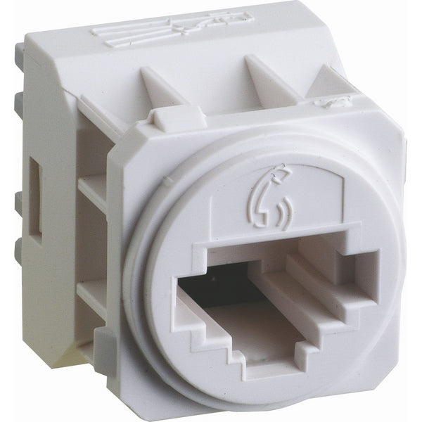 Legrand HPM EM CAT-3 RJ11 V/SOCKET WHITE