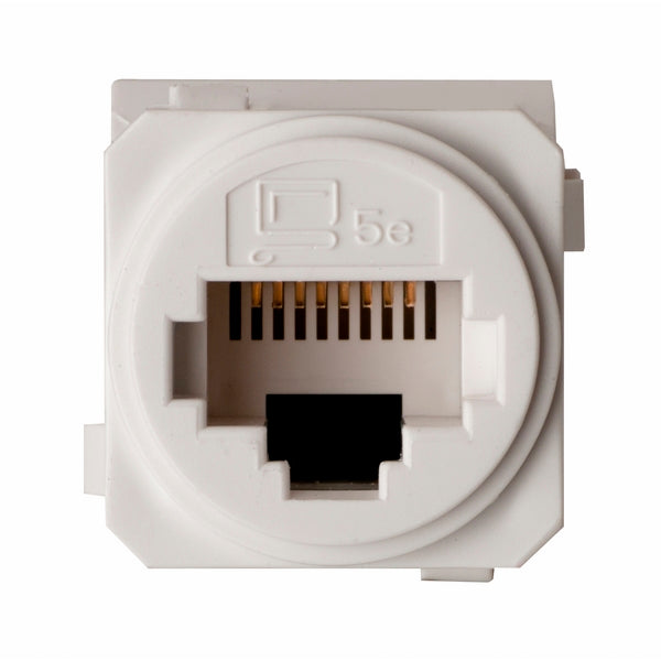 Legrand HPM EM CAT-5E RJ45 D/SOCKET WHITE