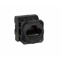 Legrand HPM EM CAT-6 RJ45 D/SOCKET BLACK