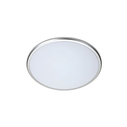 GEO LED 350DIA 20W 1700LM LED BUTTON 4000K SILVER