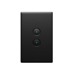 Legrand EXCEL LIFE WITH NETATMO 2 GANG SMART DIMMER MATT BLACK