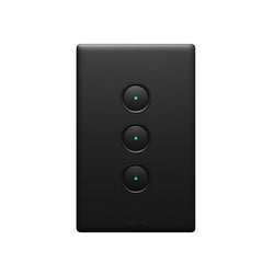 Legrand EXCEL LIFE WITH NETATMO 3 GANG SMART DIMMER MATT BLACK