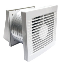 Manrose 100mm THROUGH WALL FAN KIT XP100P(XP2)23 l/ Simx