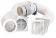 Manrose SFLP150S LOW PROF SHOWER FAN KIT STD Simx