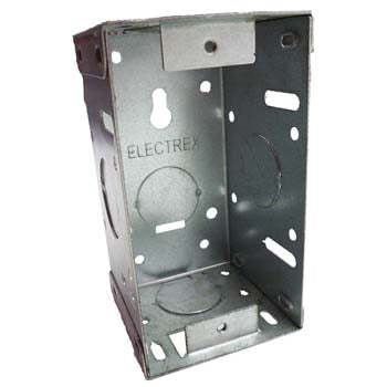 Firstflex FLUSH BOX METAL SINGLE ZP LRGE