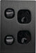 Vynco Fusion BLACK BLK METAL DOUBLE VERTICAL POWERPOINT